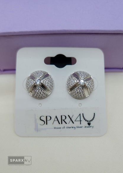 DIAMOND STARLIGHT STUD EARRINGS