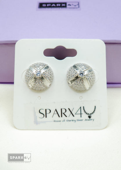 DIAMOND STARLIGHT STUD EARRINGS