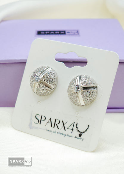 DIAMOND STARLIGHT STUD EARRINGS