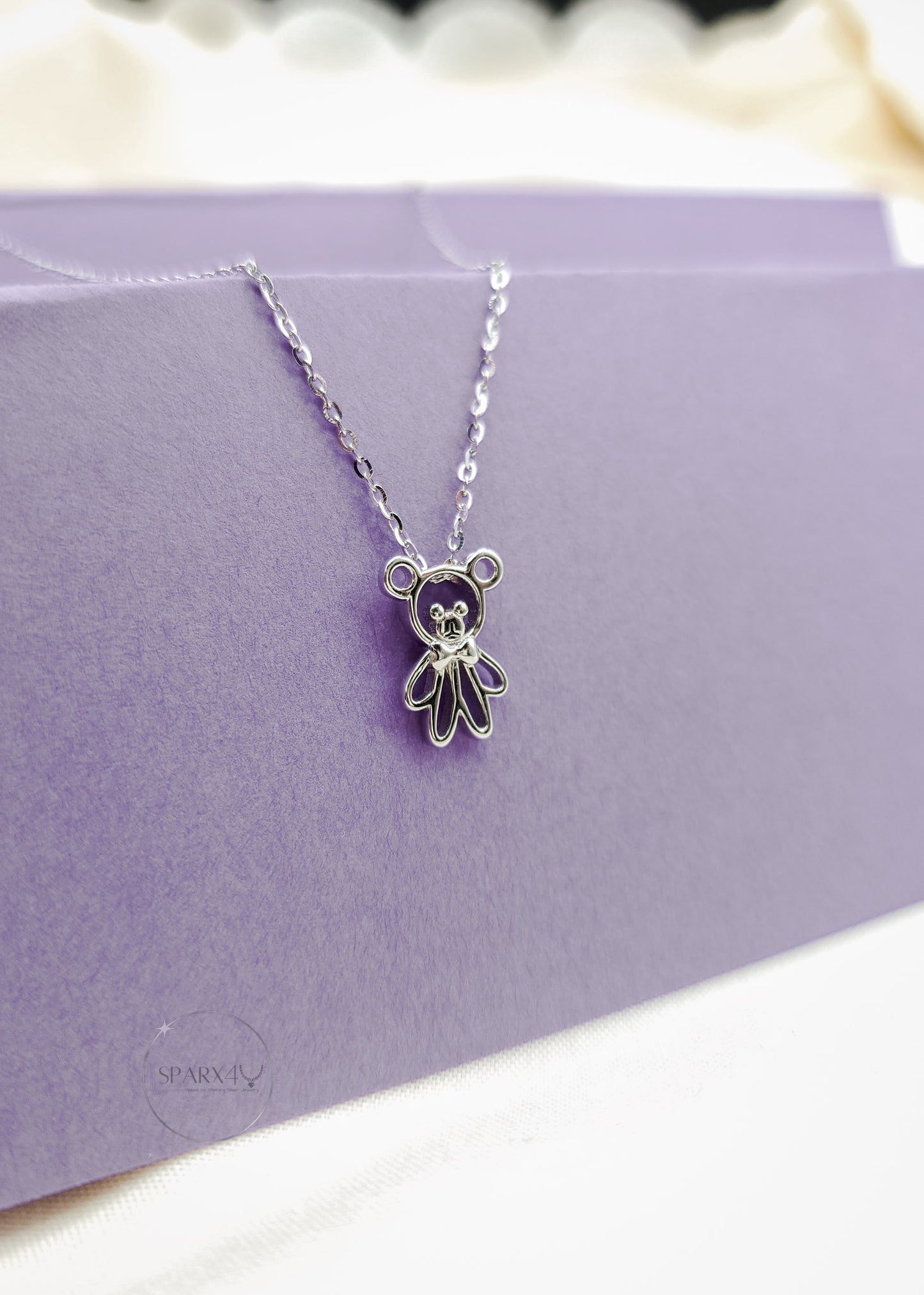 TEDDY CHARM NECKLACE