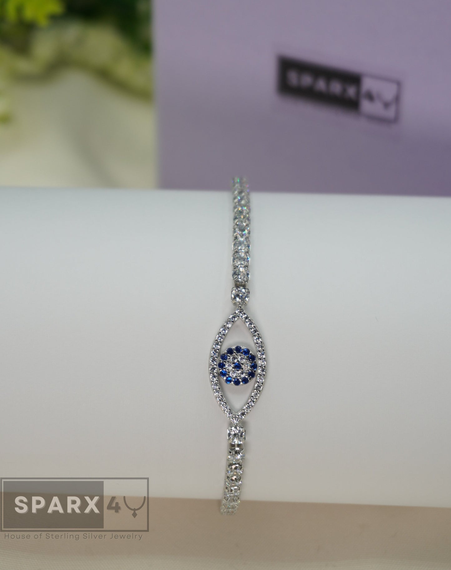 EVIL EYE CZ BRACELET