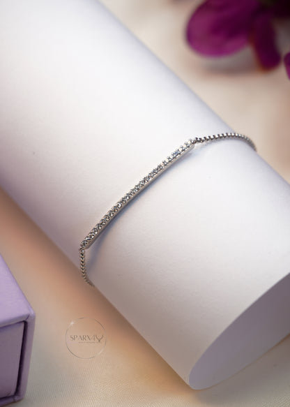 TIMELESS BRILLIANCE SILVER BRACELET