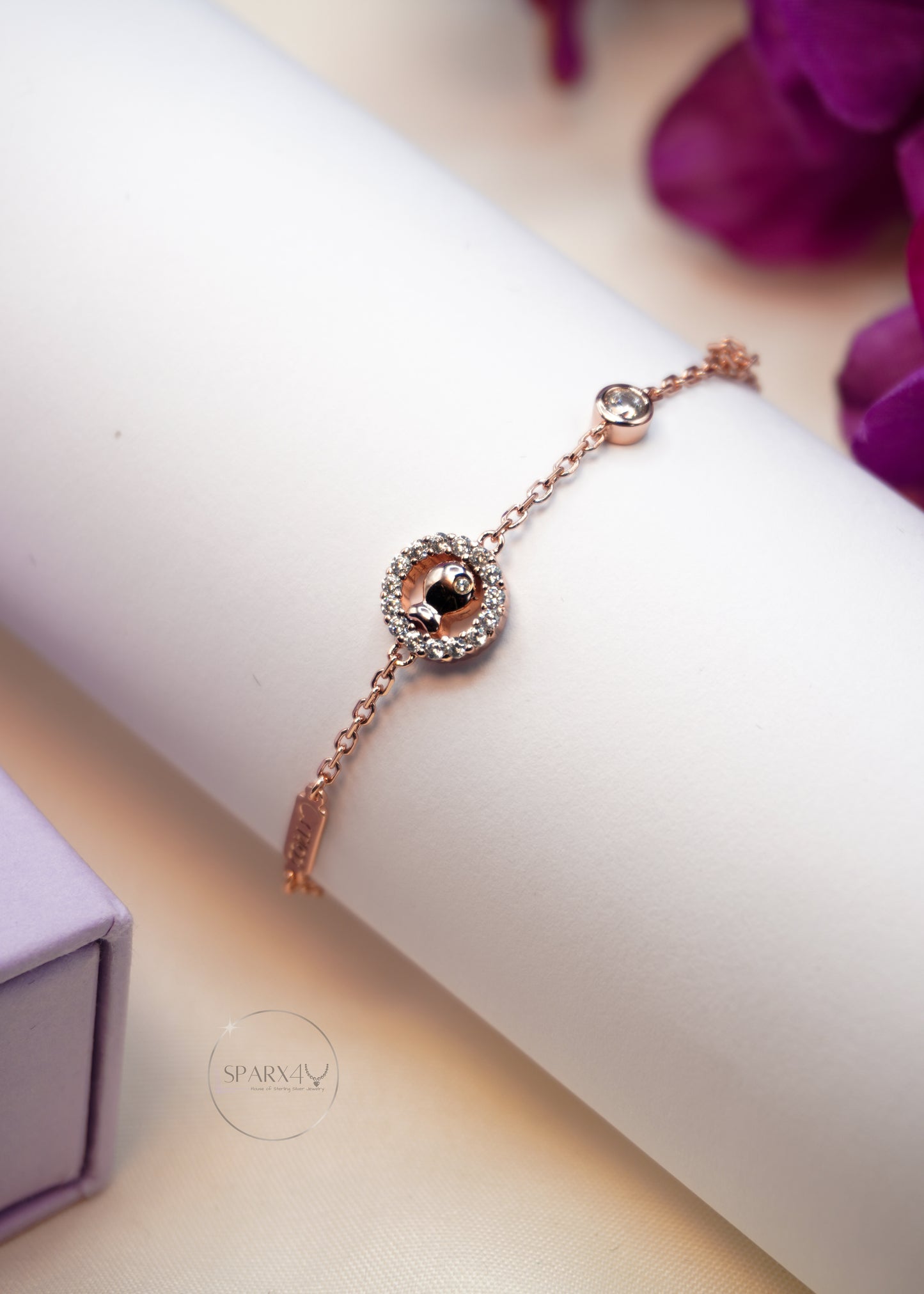 TWINKLING TREASURE ROSE BRACELET