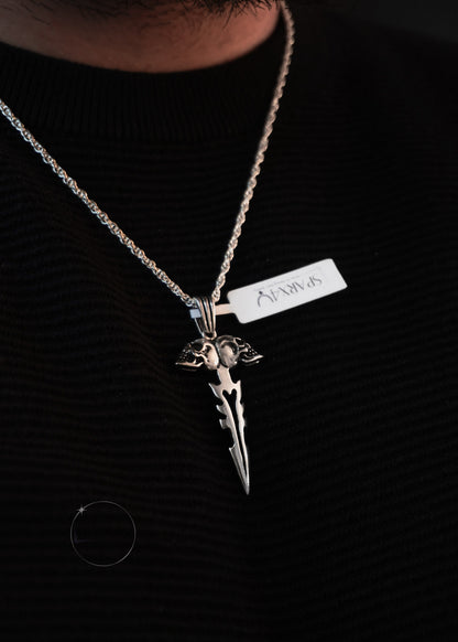 SKULL DAGGER PENDANT