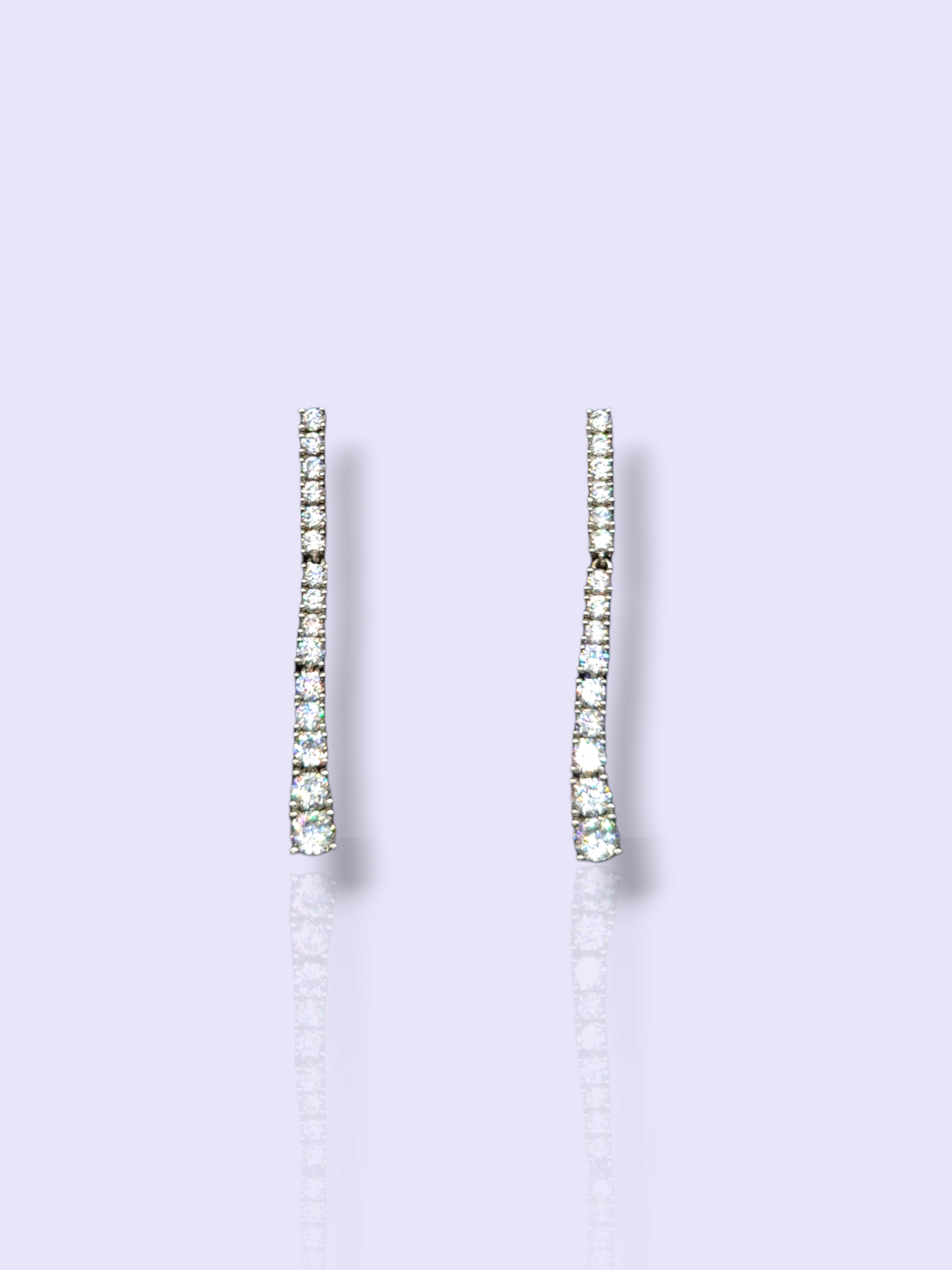 ZIRCONIA DROP DANGLE EARRINGS