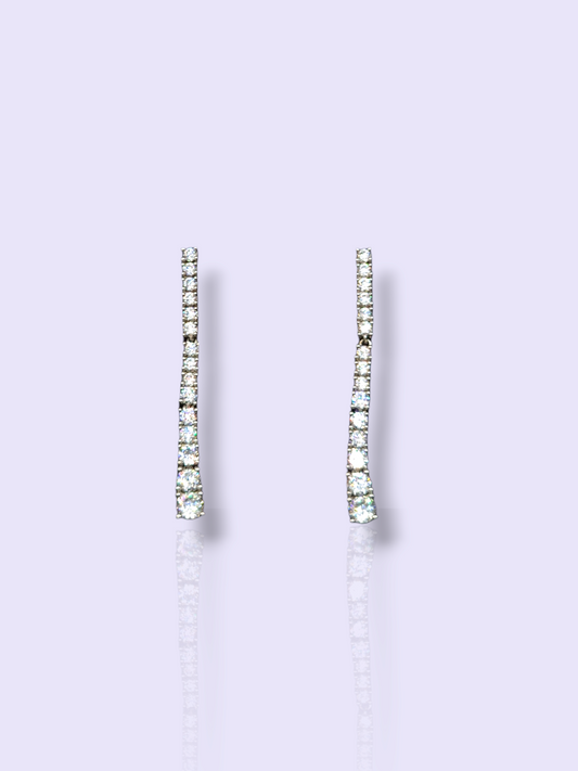 ZIRCONIA DROP DANGLE EARRINGS